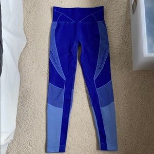 Gymshark Multi Blue Seamless Leggings